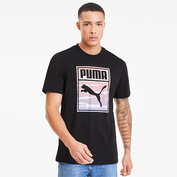 Puma tie dye t shirt on sale