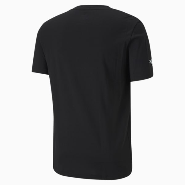 Scuderia Ferrari Race Men's Big Shield Tee, Puma Black, extralarge