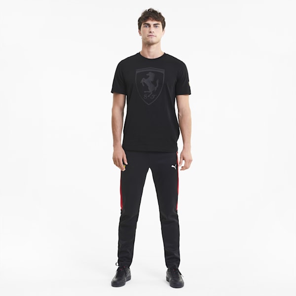 Playera Scuderia Ferrari Race Big Shield para Hombre, Puma Black, extralarge