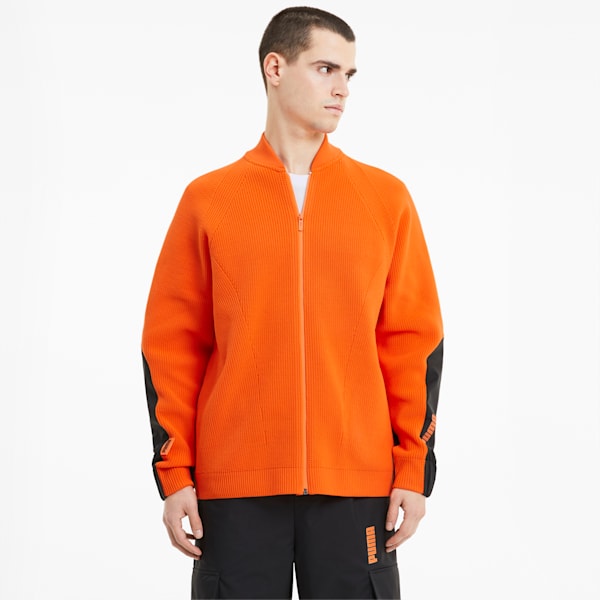 PUMA x CENTRAL SAINT MARTINS evoKNIT Men's Sweater, Dragon Fire, extralarge-IND