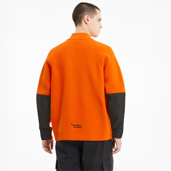 PUMA x CENTRAL SAINT MARTINS evoKNIT Men's Sweater, Dragon Fire, extralarge-IND