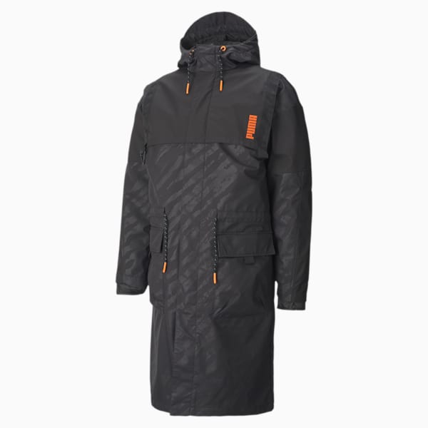 PUMA x CENTRAL SAINT MARTINS Hooded 2 in 1 Jacket, Puma Black, extralarge-IND