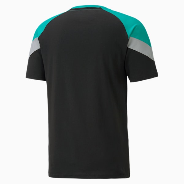 Mercedes-AMG Petronas MCS Men's Tee, Puma Black, extralarge