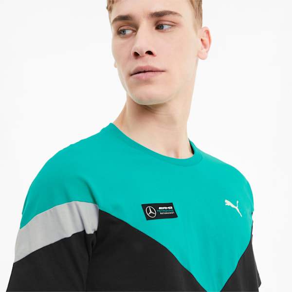 Mercedes-AMG Petronas MCS Men's Tee, Puma Black, extralarge