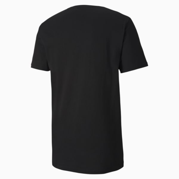 Small Box Logo Men's Graphic Tee, Cotton Black, extralarge