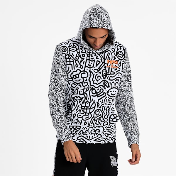 PUMA x MR DOODLE Men s AOP Hoodie PUMA