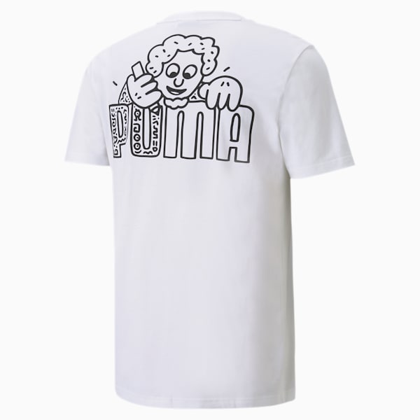 PUMA x MR DOODLE Men's Tee, Puma White, extralarge
