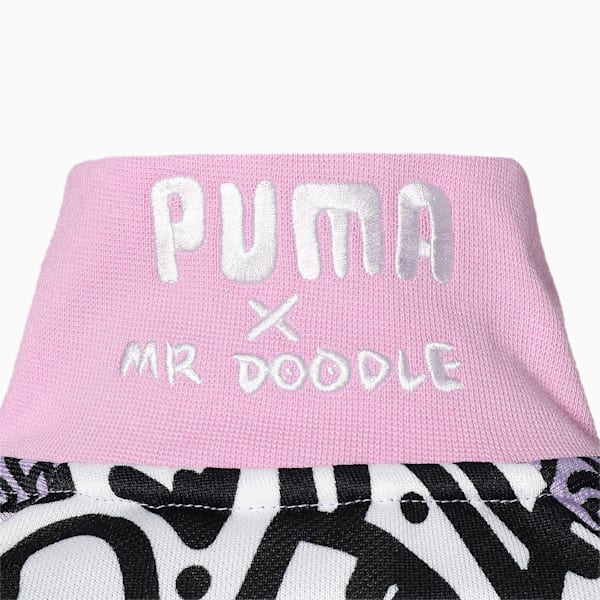 PUMA x MR DOODLE Women's MCS Jacket, Purple Rose-AOP, extralarge