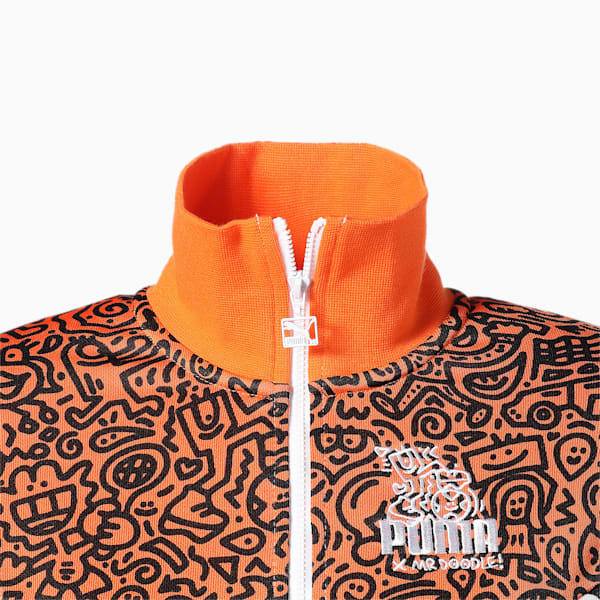 PUMA x MR DOODLE Women's MCS Jacket, Dragon Fire-AOP, extralarge