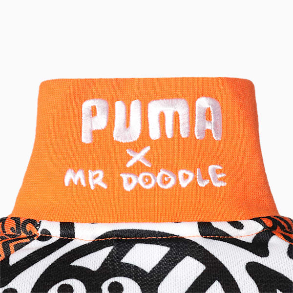 PUMA x MR DOODLE Women's MCS Jacket, Dragon Fire-AOP, extralarge