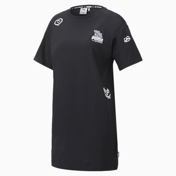 PUMA x MR DOODLE Women's Dress, Puma Black, extralarge