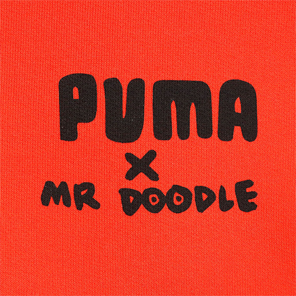 PUMA x MR DOODLE Men's Crewneck Sweatshirt, Poinciana, extralarge