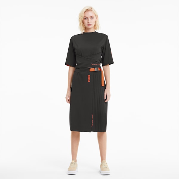 Puma x Central Saint Martins high-waisted wide leg sweatpants in