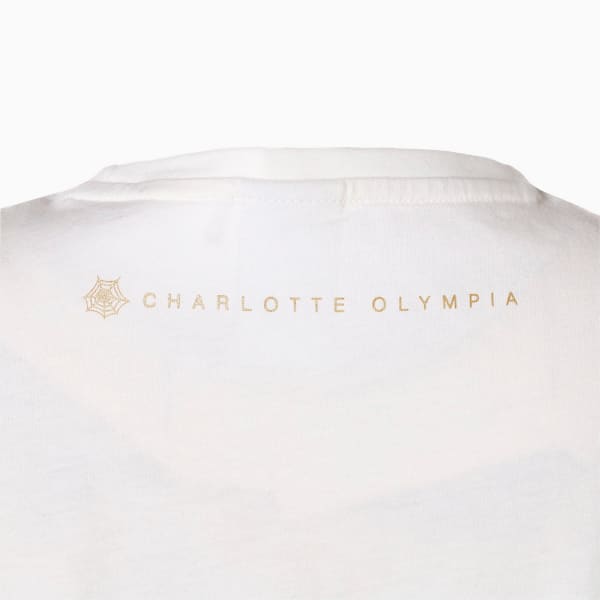 PUMA x CHARLOTTE OLYMPIA Women's Loose Fit Tee, Puma White, extralarge