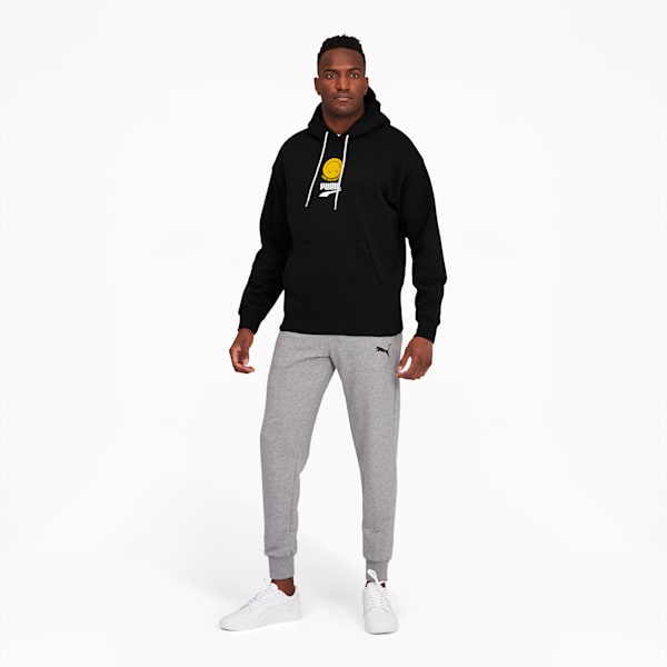 PUMA Club Men's Hoodie, Puma Black, extralarge