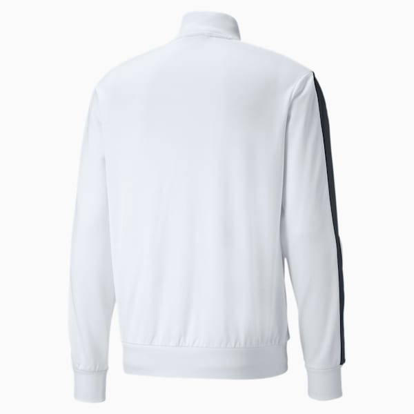 Puma white track jacket sales