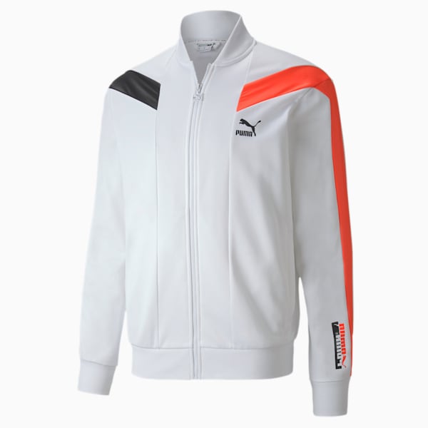 T7 2020 Sport Men's Track Jacket, Puma White, extralarge