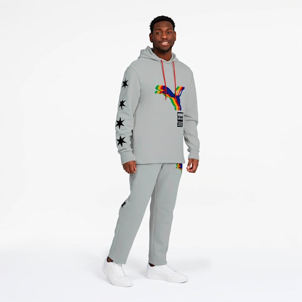 PUMA x FASHION GEEK All Star Game Men's Hoodie, Gray Violet, extralarge