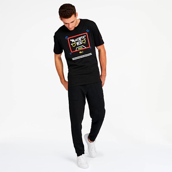 PUMA x MIXTAPE Men's Tee, Puma Black, extralarge