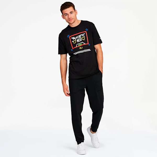 PUMA x MIXTAPE Men's Tee, Puma Black, extralarge