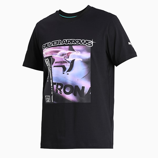 Graphic Men's T-Shirt 2, Puma Black, extralarge-IND
