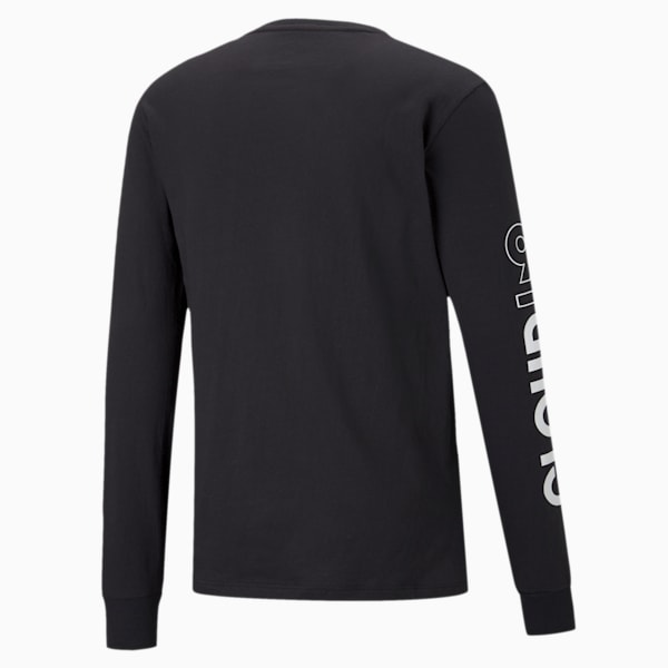 PUMA x CLOUD9 Level Up Men's Long Sleeve Tee, Puma Black, extralarge