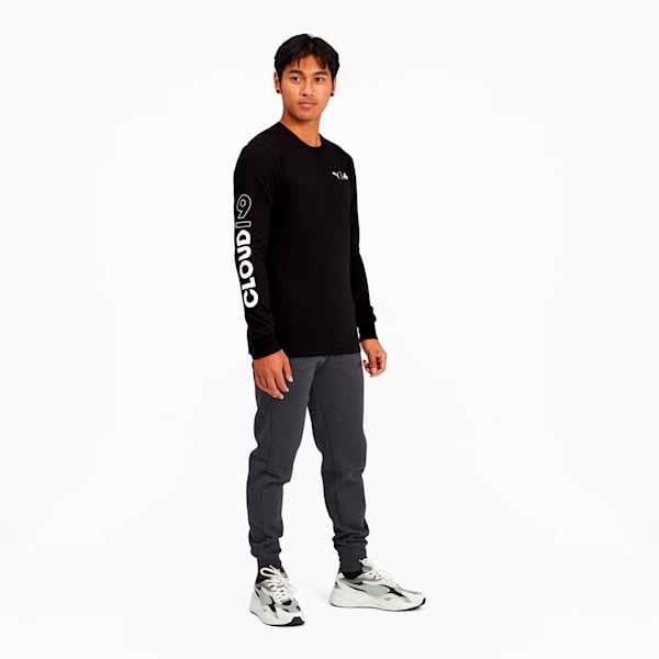 PUMA x CLOUD9 Level Up Men's Long Sleeve Tee, Puma Black, extralarge