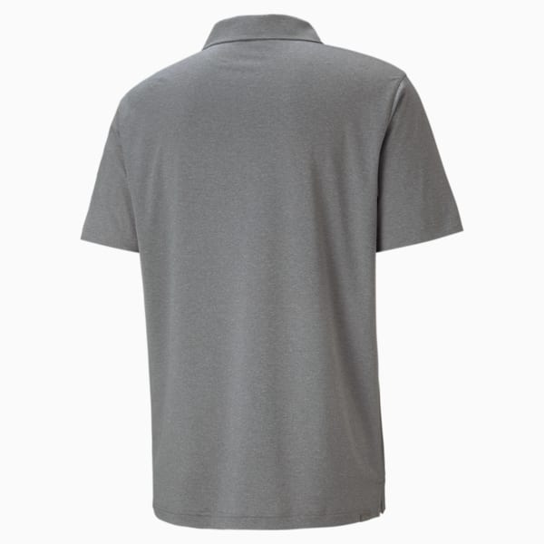 MATTR Hazard Men's Polo, QUIET SHADE Heather-High Rise, extralarge