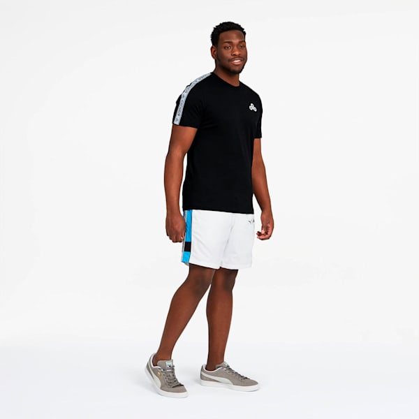 PUMA x CLOUD9 Men's Tape Tee, Cotton Black, extralarge