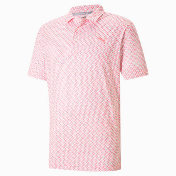 MATTR Leucadia Men's Polo, Georgia Peach, extralarge