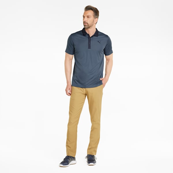 Gamer Men's Golf Polo Shirt, Evening Sky-Navy Blazer