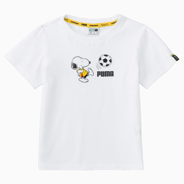 PUMA x PEANUTS Boys' Tee, Puma White, extralarge