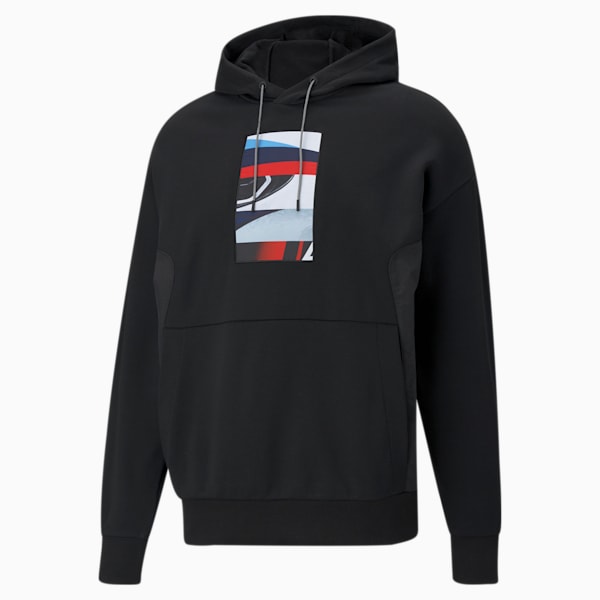 BMW M Motorsport Street Men's Hoodie, Puma Black, extralarge
