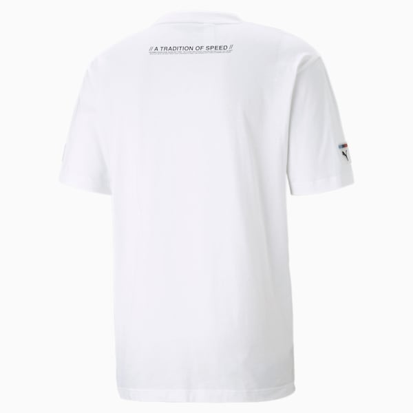BMW M Motorsport Street Men's Tee, Puma White, extralarge