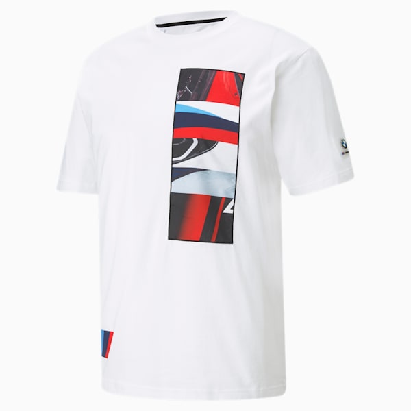 BMW M Motorsport Street Men's Tee, Puma White, extralarge