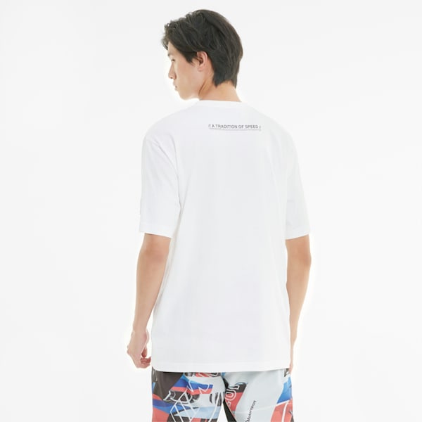 BMW M Motorsport Street Men's Tee, Puma White, extralarge