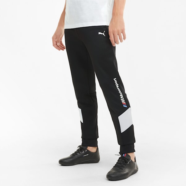 BMW M Motorsport Men's MCS Track Pants, Puma Black, extralarge