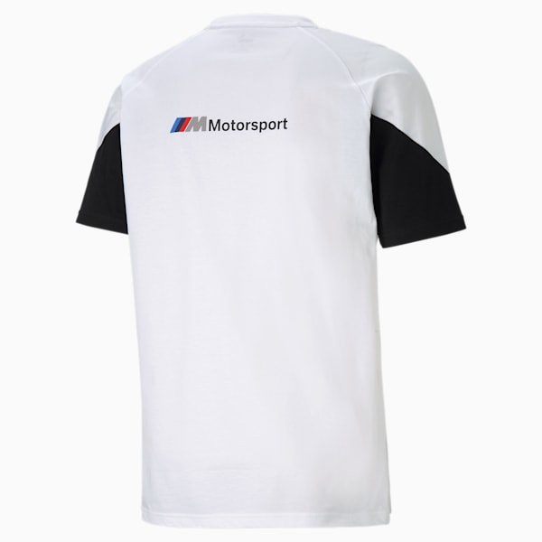 BMW M Motorsport MCS Men's  T-shirt, Puma White, extralarge-IND