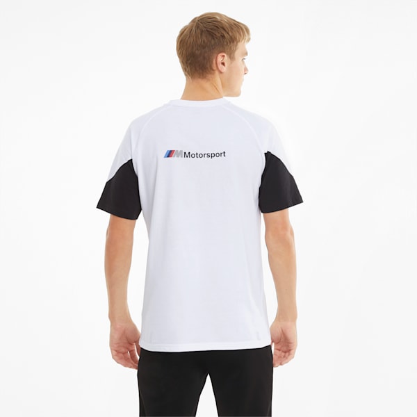 BMW M Motorsport MCS Men's  T-shirt, Puma White, extralarge-IND