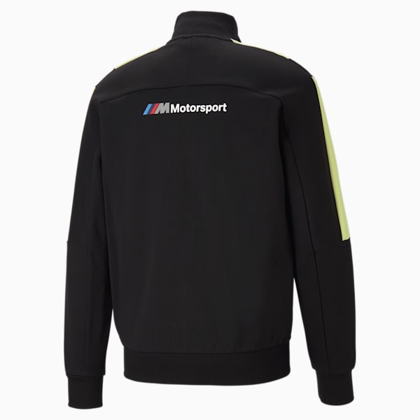 BMW M Motorsport T7 Men's Sweat Jacket, SOFT FLUO YELLOW, extralarge-IND