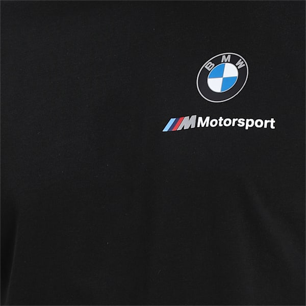 BMW M Motorsport Small Logo Men's T-Shirt, Puma Black, extralarge-IND