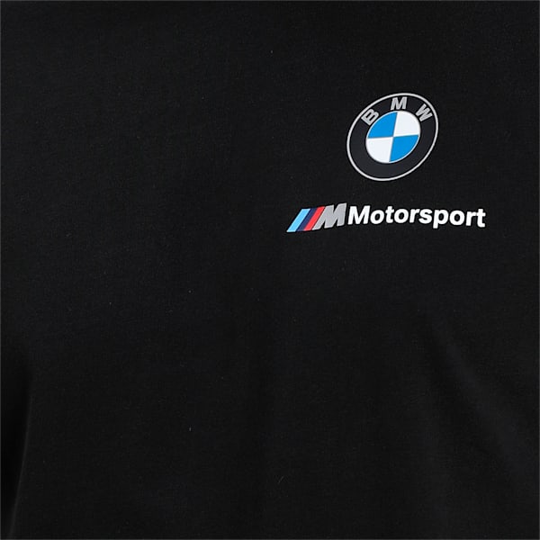 メンズ BMW MMS ESS スモール ロゴ  半袖 Tシャツ, Puma Black, extralarge-IND
