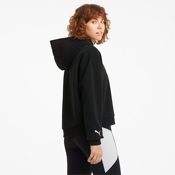 BMW M Motorsport Essential Women's Hoodie, Puma Black, extralarge