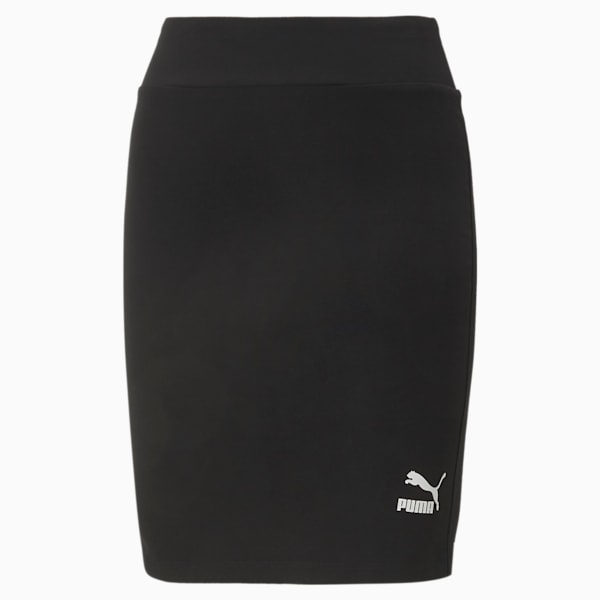 Classics Women's Tight Skirt, Puma Black, extralarge-IND