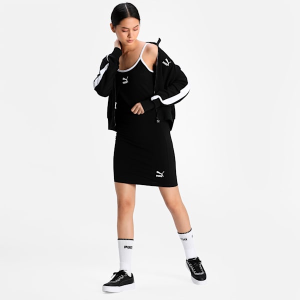 Classics Women's Tight Skirt, Puma Black, extralarge-IND