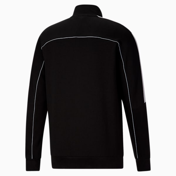 Mercedes-AMG Petronas F1 Men's T7 Sweat Jacket, Puma Black, extralarge