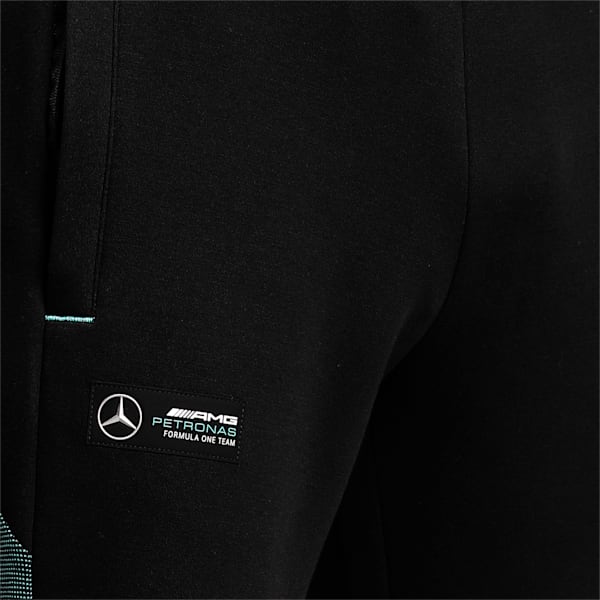 Mercedes F1 Men's Slim Fit Sweatpants, Puma Black, extralarge-IND