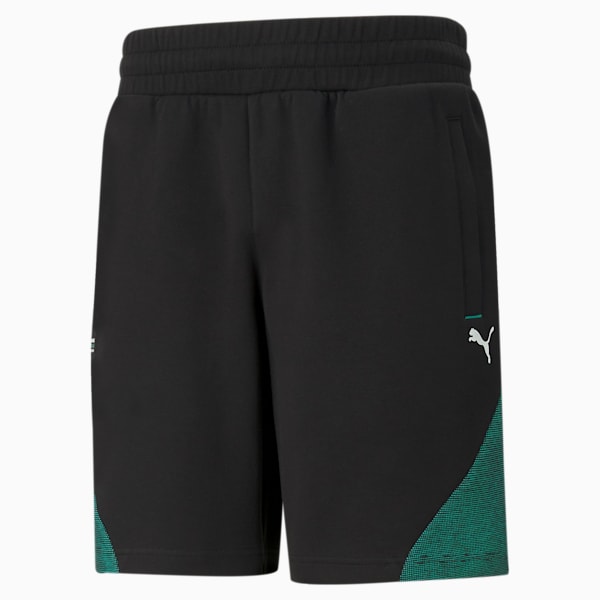 Mercedes F1 Men's Sweat Shorts, Puma Black, extralarge-IND