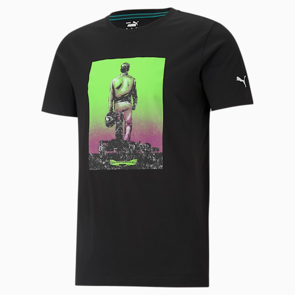 Mercedes-AMG Petronas F1 Men's Graphic Tee, Puma Black, extralarge