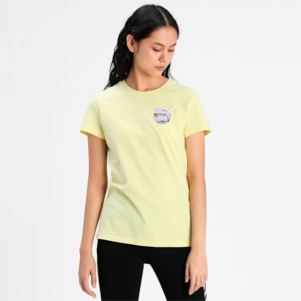 CG Graphic Women's  T-shirt, Yellow Pear, extralarge-IND